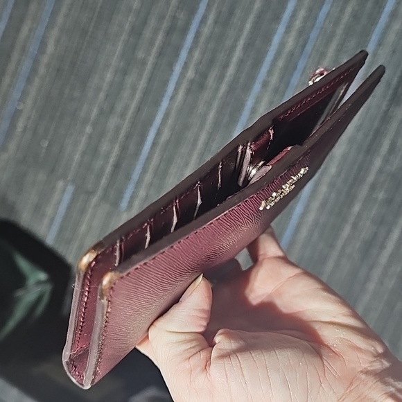 Kate Spade Cherrywood Large Slim Bifold Wallet - Picture 5 of 8